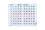 Puslespil - Selecta Play Larsen Jigsaw Puzzle Learning to Count - Tables 80 pcs. 2D Puslespil - LA-AR17