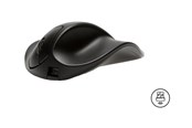 Mus - Bakker Elkhuizen BakkerElkhuizen HandShoeMouse Large - Mus - Optisk - 3 knapper - Sort - BNEP210RW