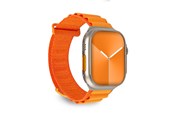 Smartwatch - Tilbehør - CASE&ME SBS Extreme urrem til Apple Watch 42/44/45/49mm - Orange - CMAWATCHB44EXO