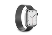 Smartwatch - Tilbehør - CASE&ME SBS rem til Apple Watch® - 42/44/45 mm - Sølv - CMAWATCHB44MS