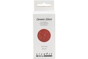 Kreativitet & Hobbyartikler - Creativ Company - Ceramic Glaze 984-1101 C Opaque Toro Red - 60ml - 789704