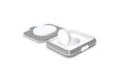 Mobil - Adaptere & Opladere - Puro PURO Power Go 2-i-1 opladningsmodul - PUFCCSQIAW1GREY