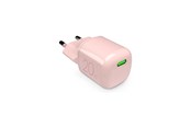 Mobil - Adaptere & Opladere - Puro PURO MiniPro 20W USB-C-vægoplader - GAN-teknologi - Rose - PUFCMTCUSBC20WGROSE