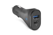 Mobil - Adaptere & Opladere - SBS 15W biloplader - 2.1A + 3A - Sort - TECRTC1USB2AUL