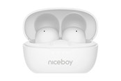 Hovedtelefoner/headset - Niceboy HIVE Podsie 4 White - HIVE-PODSIE-4-WHITE