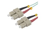 Netværkskabel - Deltaco patch cable - 1.5 m - blue - Blå - 1m - SCSC-15-OM3