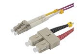 Netværkskabel - Deltaco network cable - 1.5 m - pink - Pink - 1m - LCSC-15-OM4