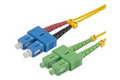 Netværkskabel - Deltaco network cable - 0.5 m - yellow - Gul - 0.5m - SCSC-05-DUA