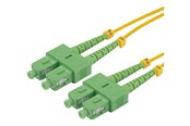 Netværkskabel - Deltaco network cable - 5 m - yellow - Gul - 5m - SCSC-5-DAA