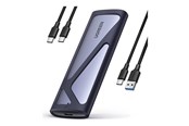 Harddisk - tilbehør - UGREEN - storage enclosure - 10 Gbps - M.2 Card (PCIe NVMe & SATA) - USB 3.2 (Gen 2) - 90264