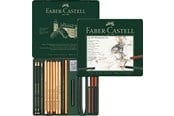 Skrive- og Tegneværktøjer - Faber-Castell Pitt monochrome graphite 21 ass - 112976