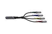 Netværkskabel - NVIDIA LinkX 800GBase-CU to 200GBase-CU direct attach splitter cable - 1.5 m - Sort - 1meter - 980-9I75D-00N01A