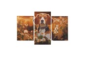 Kreativt Legetøj - Creative Craft Group Diamond Painting Triptych Set - Dog - CR2118/GE