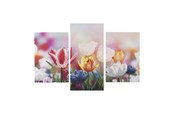 Kreativt Legetøj - Creative Craft Group Diamond Painting Triptych Set - Flowers - CR2119/GE