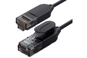 Netværkskabel - UGREEN cable internet network cable Ethernet patchcord RJ45 Cat 6A UTP 1000Mbps 3m black (70653) - Grå - 3m - 70653