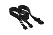 Strømkabel (intern) - Corsair - power cable - 12VHPWR to 8 pin PCIe power - 65 cm *DEMO* - CP-8920323