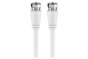 Antennekabel/stik - Pro F-male - F-male coaxial cable 2 m - 597355