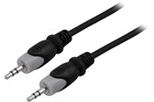Audio kabel - Deltaco 3.5mm male to 3.5mm male audio cable 5 m - MM-152