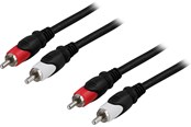Audio kabel - InLine 2 x RCA male - 2 x RCA male cable 10 m - MM-113
