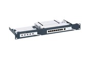 Netværkstilbehør - Rackmount.IT RM-UB-T8 - network device mounting kit - 1U - 19" - RM-UB-T8