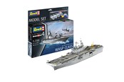 Konstruktionslegetøj - Revell Model Kit - US Navy Assault Carrier WASP Class 1:700 - 142 pcs. - 65178