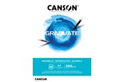 Kreativitet & Hobbyartikler - Canson Graduate Watercolour Pad A4 250G 20 SH - 17-400110374