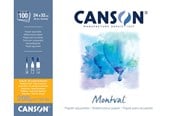 Kreativitet & Hobbyartikler - Canson Montval CP 24x32 cm 200G Pad 100 SH - 17-200807353