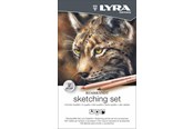Kreativitet & Hobbyartikler - Lyra Rembrandt Sketching set 11 pcs - 1-2051110