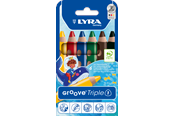 Kreativitet & Hobbyartikler - Lyra Groove Triple 1 6 pcs - 1-3831060