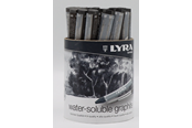 Kreativitet & Hobbyartikler - Lyra Crayon Graphite Aquarell Pot 24 pcs  8x 2B 8x 6B 8x 9B - 1-5633240
