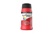 Kreativitet & Hobbyartikler - Daler-Rowney System3 500 ml Vermilion Hue - 16-129500588