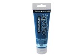 Kreativitet & Hobbyartikler - Daler-Rowney Graduate Acrylic 120 ml Phthalo Turquoise - 16-123120154