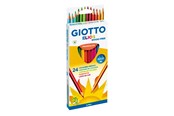 Skrive- og Tegneværktøjer - Giotto Elios Tri Wood free 24 pcs - 11-275900