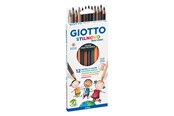 Skrive- og Tegneværktøjer - Giotto Stilnovo Skin Tones 12 pcs - 11-257400