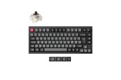 Tastatur - Keychron Lemokey P1 Pro - Gaming Tastatur - Uden Numpad - Nordisk - Sort - P1P-M3-BO