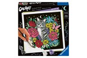 Kreativt Legetøj - Ravensburger CreArt Pixie Cold Paint by Number - Cat - 25855 0