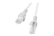 Netværkskabel - Lanberg patch cable - 15 m - grey RAL 7035 - Grå - 15m - PCU6-10CC-1500-S