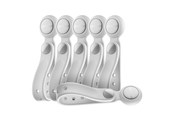 Mobil - Andet Tilbehør - Joyroom R-ZS422 Cable Organizer Silicone Headband with Magnet Set of 6 - White - JR-ZS422_W