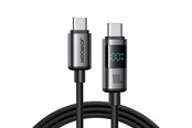 USB kabel - Joyroom S-A16 Pro Prism Series 3A USB-A - Lightning Cable with Display 1.2m - Black - S-A16 PRO_CC