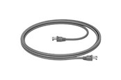 Netværkskabel - Logitech Cat5e Kit - patch cable - graphite - Grå - 3m - 952-000072