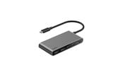 Dockingstation - Belkin Connect 5-in-1 USB-C Hub with Dual USB-C Ports - Silver - AVC022HQSGY