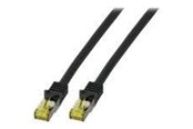 Netværkskabel - EFB NORDIC EFB-Elektronik patch cable - 30 m - black - Sort - 30m - MK7001.30B