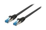 Netværkskabel - EFB NORDIC EFB-Elektronik patch cable - 3 m - black - Sort - 3m - K5525FSW.3