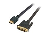 Skærmkabel - EFB NORDIC EFB-Elektronik adapter cable - HDMI / DVI - 1 m - K5432SW.1