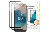 Mobil - Beskyttelsesglas - Wozinsky  Full Glue Tempered Glass 2x Tempered Glass For Nokia G22 9H Full Screen Full Cover With Black Frame - 9145576275054