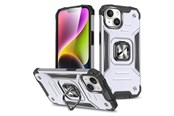 Mobil - Covers & Cases - Wozinsky Ring Armor iPhone 15 Plus iPhone 15 Plus Ring Armor Case - Silver - 9145576280638