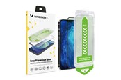 Mobil - Beskyttelsesglas - Wozinsky 9H tempered glass with mounting frame for iPhone 14 Pro Max  Premium Glass - black - 9145576280942