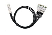 Netværkskabel - ZyXEL 100GBase-AOC direct attach cable - 3 m - Sort - 3m - DAC100F25-3M-ZZ0101F