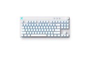 Tastatur - MCHOSE Mix 87 Mount Tai Magnetic Hall Effect - Gaming Tastatur - Uden Numpad - Amerikansk engelsk - Hvid - MC-Mix87-7