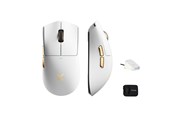 Mus - MCHOSE K7 Ultra Lightweight Wireless - Gaming Mus - Optisk - 6 knapper - Hvid - MC-K7-11